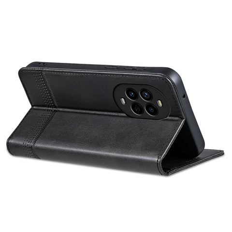 AZNS For Huawei nova 13 Pro 5G Case Cowhide Texture PU Leather Wallet Phone Cover