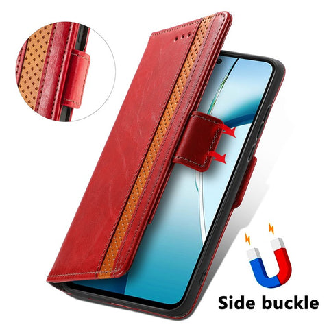 For OnePlus Ace 3 Pro 5G Phone Cases CASENEO PU Leather Cover Stand with RFID Blocking Wallet