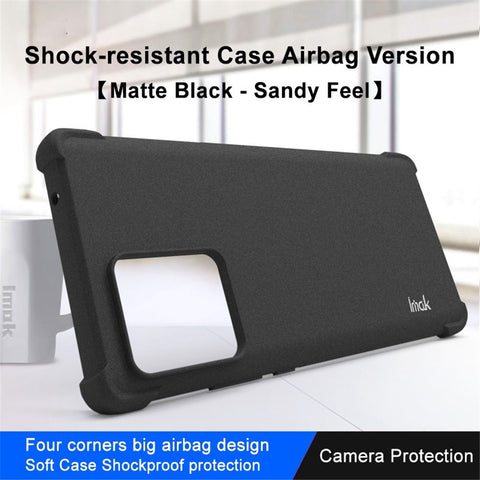 IMAK For Motorola Moto X30 Pro 5G / Edge 30 Ultra 5G Matte TPU Protective Cover Four Corner Airbag Phone Drop-proof Case