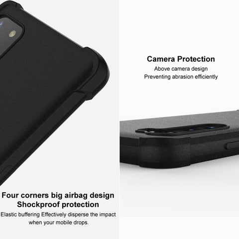 IMAK For Motorola Moto X30 Pro 5G / Edge 30 Ultra 5G Matte TPU Protective Cover Four Corner Airbag Phone Drop-proof Case