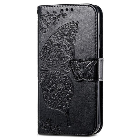 For Infinix Smart 9 4G Case PU Leather Wallet Phone Cover Butterfly Pattern