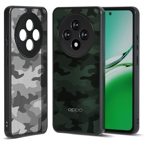 IBMRS For Oppo Reno12 F 5G  /  Reno12 F 4G  /  F27 5G Case TPU + PC Heavy Duty Shockproof Phone Cover Camera Protection