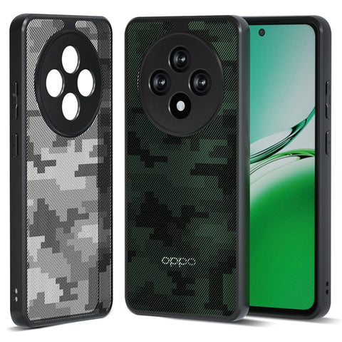 IBMRS For Oppo Reno12 F 5G  /  Reno12 F 4G  /  F27 5G Case TPU + PC Heavy Duty Shockproof Phone Cover Camera Protection