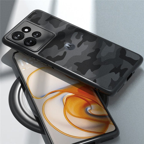 IBMRS For Motorola Edge 50 5G Case TPU + PC Heavy Duty Shockproof Phone Cover Camera Protection