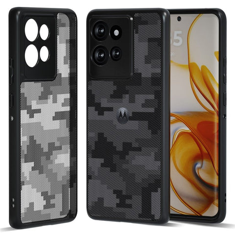 IBMRS For Motorola Edge 50 5G Case TPU + PC Heavy Duty Shockproof Phone Cover Camera Protection