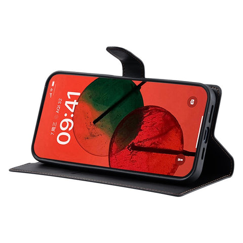 Leather Case for Oppo A80 5G / A3 Pro (India) 5G / A3 Pro (Global) 5G / K12x 5G (India) Phone Cover with Card Slot, Strap