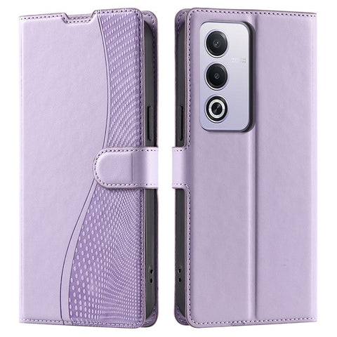Leather Case for Oppo A80 5G / A3 Pro (India) 5G / A3 Pro (Global) 5G / K12x 5G (India) Phone Cover with Card Slot, Strap