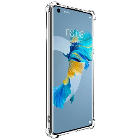 IMAK UX-4 Series for Huawei Mate 40 Clear Phone Case Four Corner Shockproof TPU Back Cover