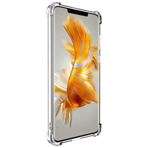 IMAK UX-4 Series for Huawei Mate 50 Pro 4G Clear Phone Case Four Corner Shockproof TPU Back Cover