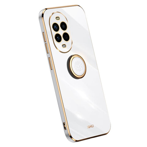XINLI For Huawei nova 13 Pro 5G Case Ring Kickstand Electroplating TPU Phone Cover