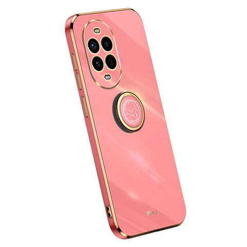 XINLI For Huawei nova 13 Pro 5G Case Ring Kickstand Electroplating TPU Phone Cover