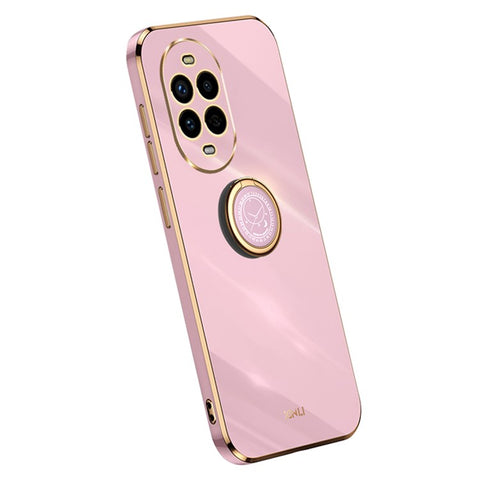 XINLI For Huawei nova 13 Pro 5G Case Ring Kickstand Electroplating TPU Phone Cover