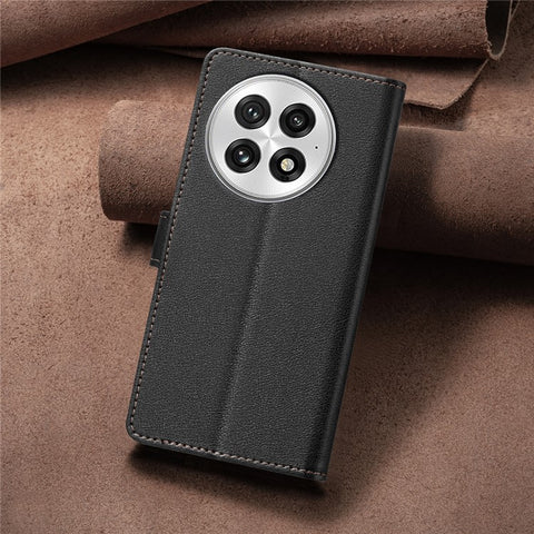 BINFEN COLOR BF32 For OnePlus 13 Leather Case Wallet RFID Blocking Phone Cover