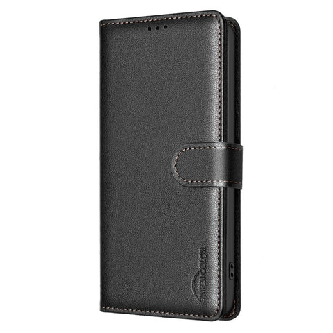 BINFEN COLOR BF32 For OnePlus 13 Leather Case Wallet RFID Blocking Phone Cover