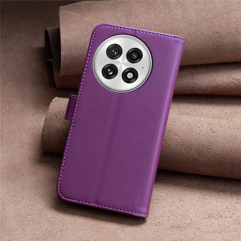 BINFEN COLOR BF17 For OnePlus 13 Case Wallet Folio Flip Leather Cover