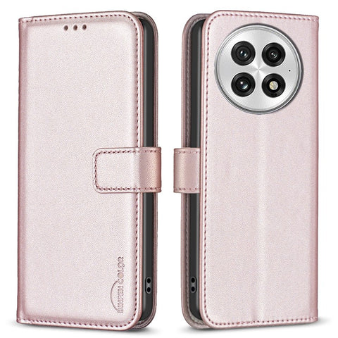BINFEN COLOR BF17 For OnePlus 13 Case Wallet Folio Flip Leather Cover