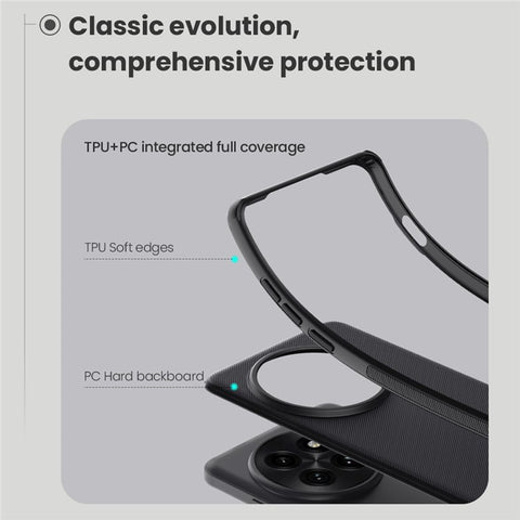 NILLKIN Frosted Shield Pro for OnePlus 13 Magnetic Case PC+TPU Phone Cover