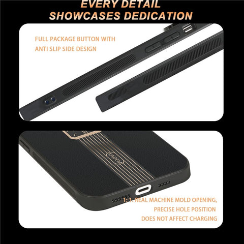 KADEM For OnePlus Nord CE 3 Lite 5G / Oppo K11x 5G Case Leather+TPU+Acrylic Anti-Scratch Phone Cover
