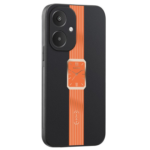 KADEM Case For Xiaomi Redmi 13C 5G / 13R 5G / Poco M6 5G Leather+TPU+Acrylic Anti-Scratch Phone Cover