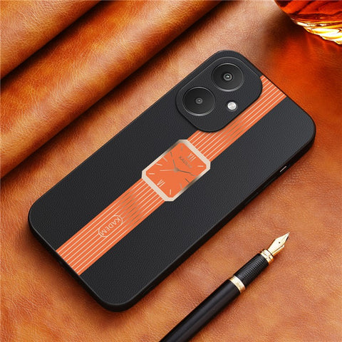 KADEM Case For Xiaomi Redmi 13C 5G / 13R 5G / Poco M6 5G Leather+TPU+Acrylic Anti-Scratch Phone Cover