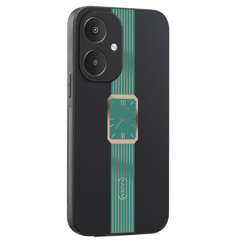 KADEM Case For Xiaomi Redmi 13C 5G / 13R 5G / Poco M6 5G Leather+TPU+Acrylic Anti-Scratch Phone Cover