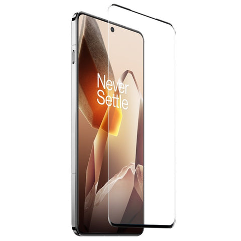 NORTHJO For OnePlus 13 3D Curved Tempered Glass Screen Protector Phone Cover Anti-Scratch TPU Case
