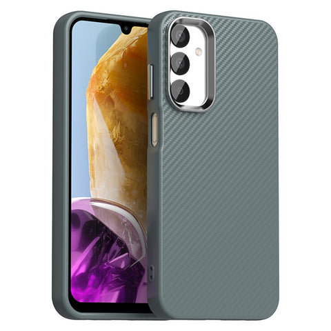 For Samsung Galaxy A05s 4G / M14 4G / F14 4G Case Cell Phone Hybrid Back Cover Carbon Fiber Texture
