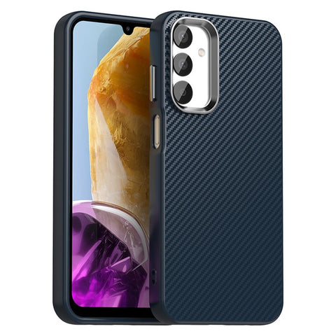 For Samsung Galaxy A05s 4G / M14 4G / F14 4G Case Cell Phone Hybrid Back Cover Carbon Fiber Texture