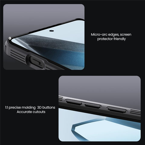NILLKIN Camshield Pro Series for OnePlus 13 Case PC+TPU Slide Camera Lid Phone Cover
