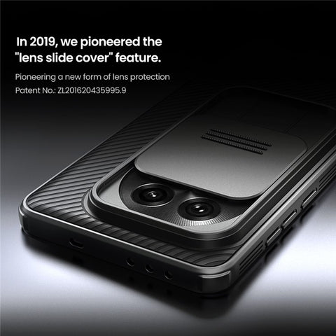 NILLKIN Camshield Pro Series for OnePlus 13 Case PC+TPU Slide Camera Lid Phone Cover