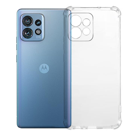 KALEBOL For Motorola Edge 40 Pro 5G Clear Phone Case  1.5mm TPU Shockproof Phone Cover
