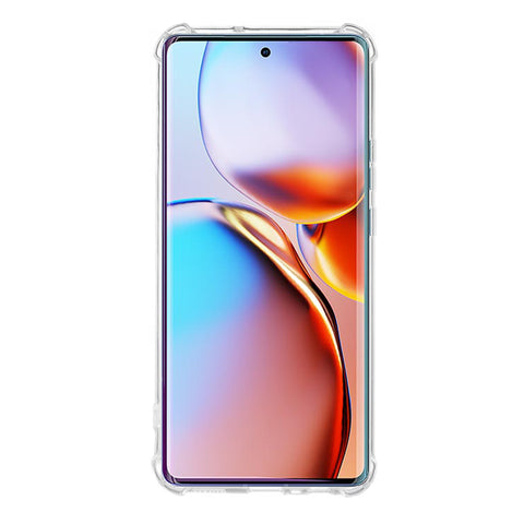 KALEBOL For Motorola Edge 40 Pro 5G Clear Phone Case  1.5mm TPU Shockproof Phone Cover