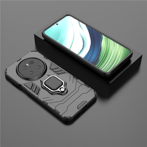 For Huawei Mate 70 Case PC+TPU Protective Phone Cover with Ring Kickstand