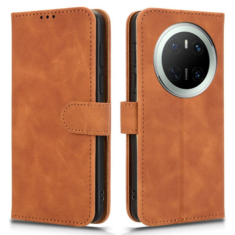For Huawei Mate 70 Leather Case Skin-Feel Anti-Drop Wallet Flip Phone Cover