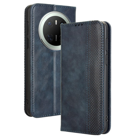 For Huawei Mate 70 Leather Case Wallet Stand Retro Texture Phone Cover