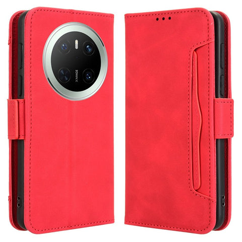 For Huawei Mate 70 Leather Case Phone Wallet Cover with Multiple Card Slots