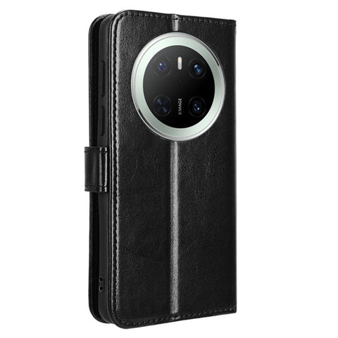 For Huawei Mate 70 Case Crazy Horse Texture PU Leather Phone Wallet Cover