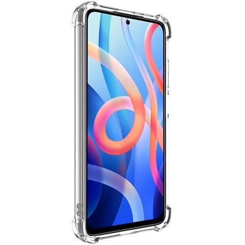 IMAK UX-4 Series TPU Case for Xiaomi Redmi 10 2022 4G / Redmi 10 4G (2021) / Redmi 10 Prime / Redmi Note 11 4G (MediaTek) Straight Frame Four Corner Shockproof Clear Phone Cover