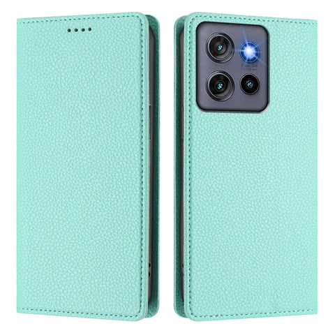 For Motorola Edge 60 Neo 5G / Edge 50 Neo 5G / Moto S50 5G / ThinkPhone 25 5G Wallet Case RFID Blocking Litchi Texture Leather Mobile Cover