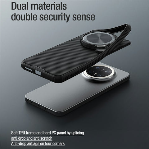 NILLKIN Camshield Prop Magnetic Series for Huawei Mate 70 Magnetic Case PC+TPU Phone Cover with Camera Cover