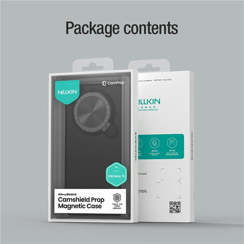 NILLKIN Camshield Prop Magnetic Series for Huawei Mate 70 Magnetic Case PC+TPU Phone Cover with Camera Cover