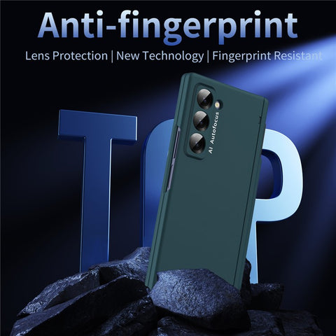 Phone Case for Samsung Galaxy Z Fold Special Hinge PC Cover with Stylus
