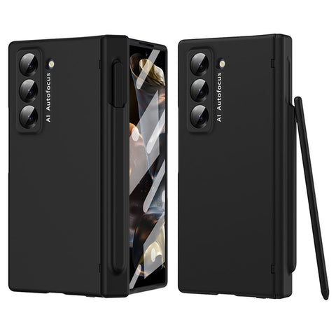 Phone Case for Samsung Galaxy Z Fold Special Hinge PC Cover with Stylus