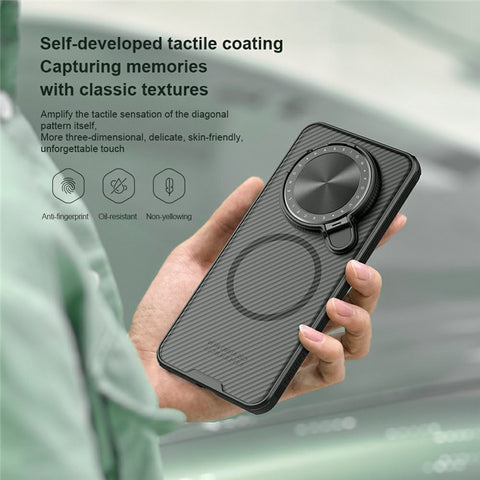 NILLKIN Camshield Prop Magnetic Translucent Series for Huawei Mate 70 Magnetic Case TPU+PC Phone Cover with Camera Lid