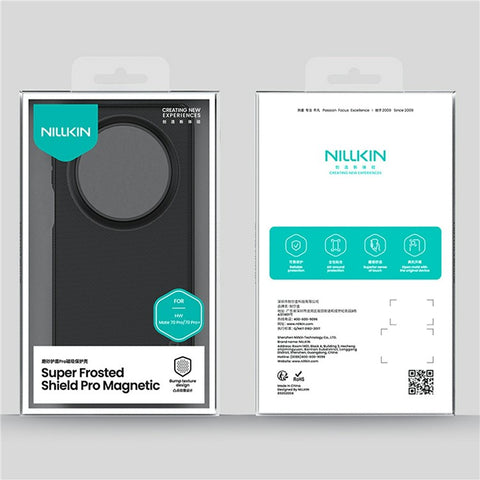 NILLKIN Frosted Shield Pro for Huawei Mate 70 Pro  /  Mate 70 Pro+ Magnetic Case PC+TPU Phone Cover
