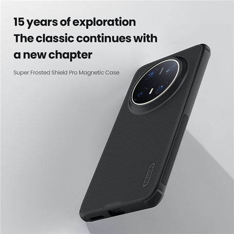 NILLKIN Frosted Shield Pro for Huawei Mate 70 Pro  /  Mate 70 Pro+ Magnetic Case PC+TPU Phone Cover