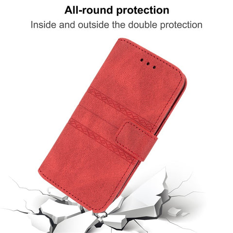 For Huawei Mate 70 Case Wallet Skin-Touch Leather Imprinted Phone Cover