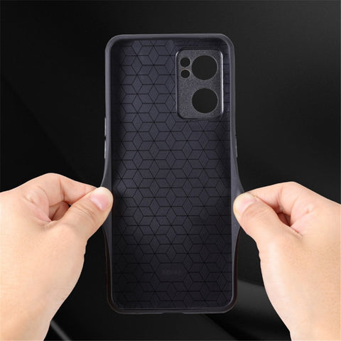 AZNS Cell Phone Cover For Oppo Reno7 5G (Global), Imprinted Pattern PU Leather+TPU Protective Phone Case