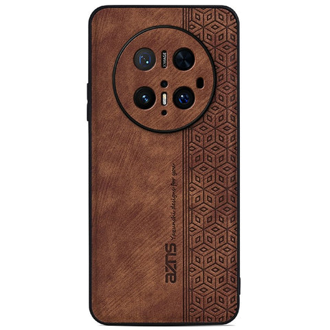 AZNS For Huawei Mate 70 Pro Case Protective PU Leather Covered TPU Phone Shell