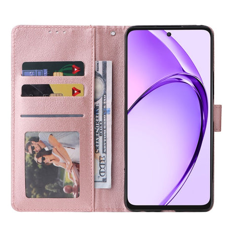 Wallet Phone Case for Oppo A80 5G / A3 Pro (India) 5G / A3 Pro (Global) 5G / K12x 5G (India) / A3x 5G (China) PU Leather Phone Cover